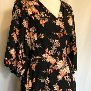 Forever 21 Floral Wrap Dress